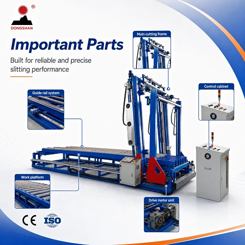 EPS Foam Panel Slitting And Cutting Machine factory