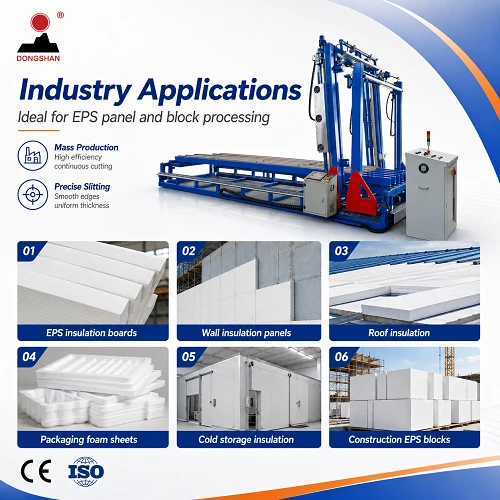 EPS Foam Panel Slitting And Cutting Machine high quality