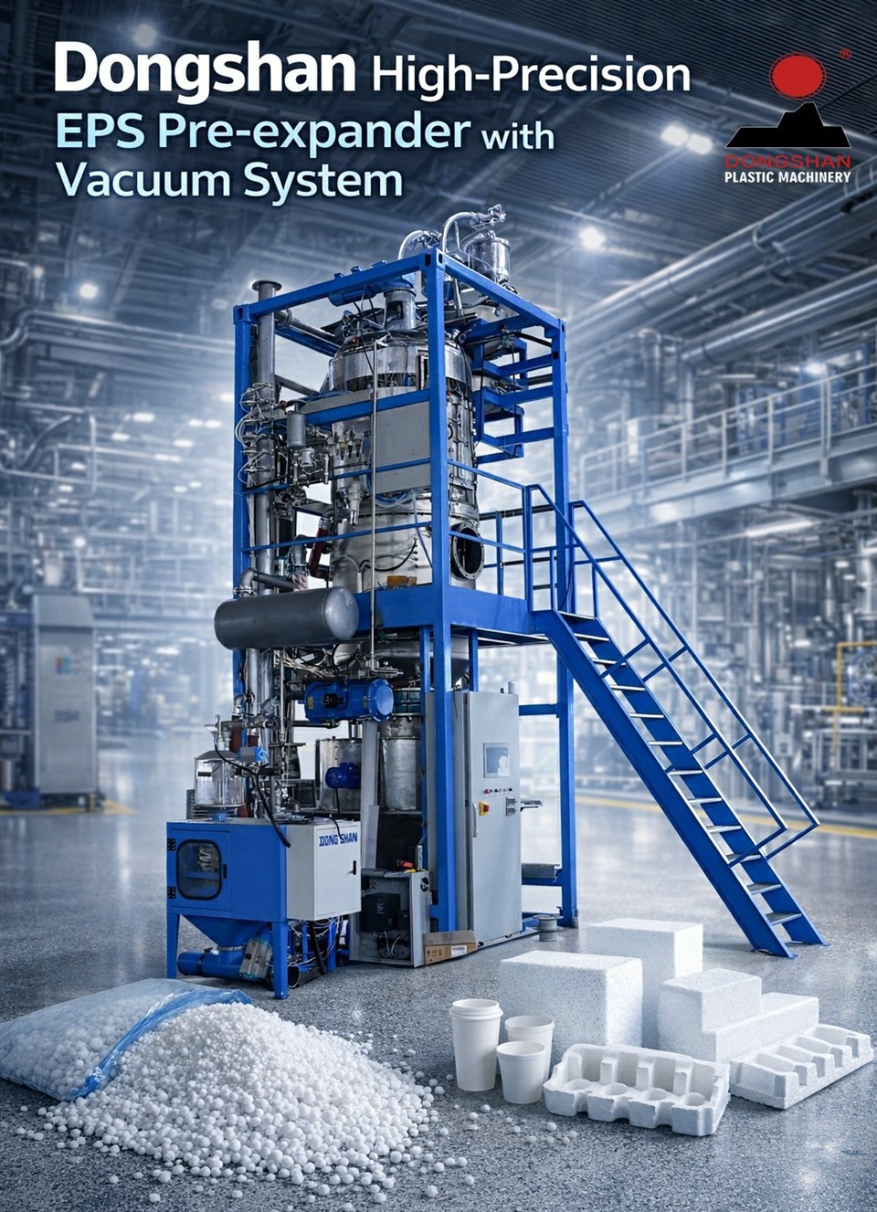 Styrofoam EPS Pre Expanding Machine high quality